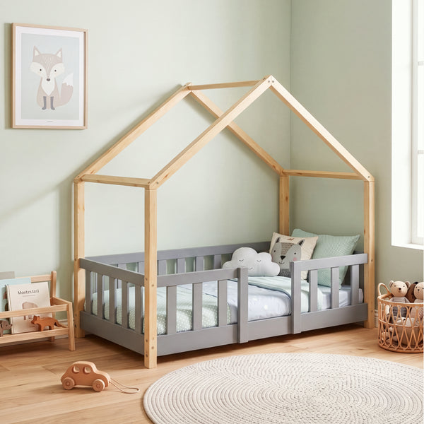 Kinderbed Treviolo huisbed [en.casa]