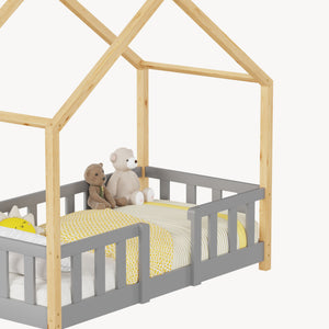 Kinderbed Treviolo huisbed [en.casa]