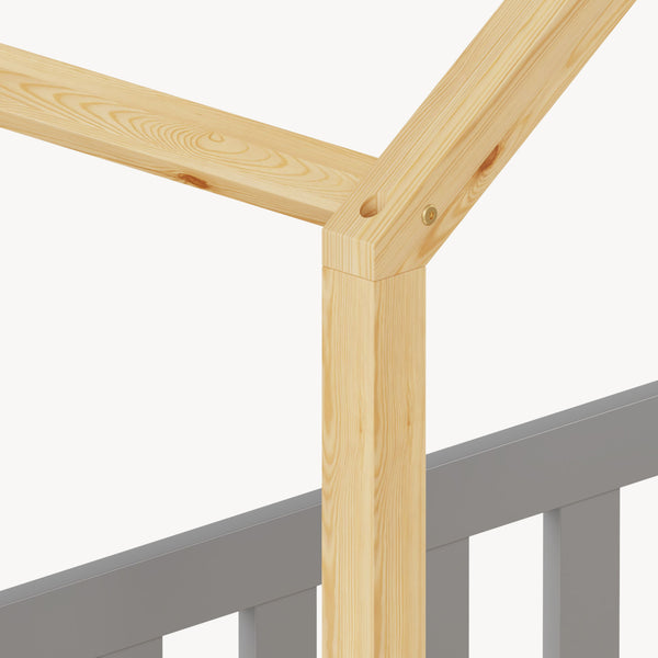 Kinderbed Treviolo huisbed [en.casa]