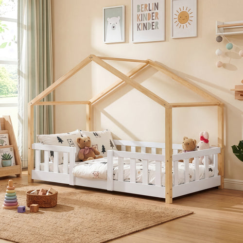 Kinderbed Treviolo huisbed [en.casa]