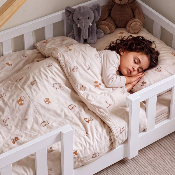 Kinderbed Treviolo huisbed [en.casa]
