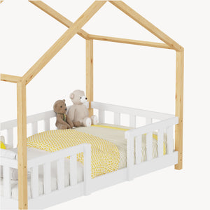 Kinderbed Treviolo huisbed [en.casa]