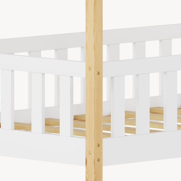Kinderbed Treviolo huisbed [en.casa]