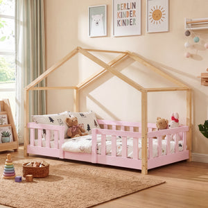 Kinderbed Treviolo huisbed [en.casa]