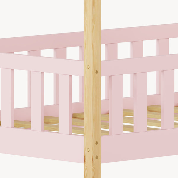 Kinderbed Treviolo huisbed [en.casa]