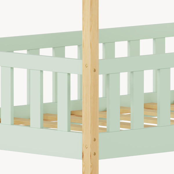 Kinderbed Treviolo huisbed [en.casa]