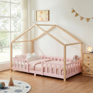 Kinderbed Treviolo huisbed [en.casa]