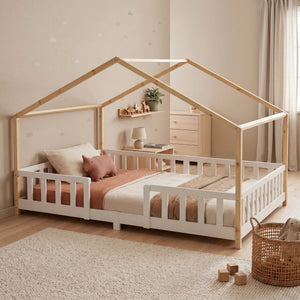 Kinderbed Treviolo huisbed [en.casa]