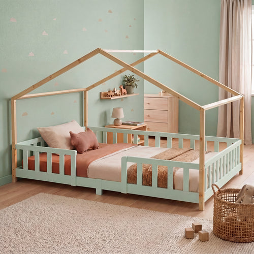 Kinderbed Treviolo huisbed [en.casa]