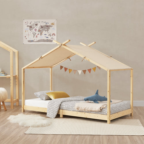 Kinderbed Brome huisbed 90x200 cm [en.casa]