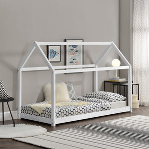 Kinderbed Netstal houten bed huisbed - verschillende kleuren en maten
