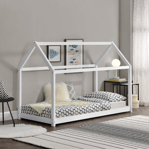 Kinderbed Netstal houten bed huisbed - verschillende kleuren en maten
