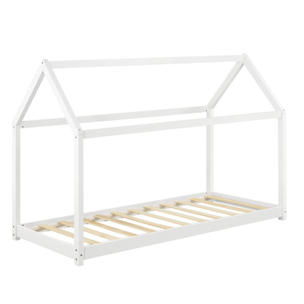 Kinderbed Netstal houten bed huisbed - verschillende kleuren en maten
