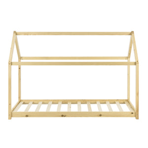 Kinderbed Netstal houten bed huisbed - verschillende kleuren en maten