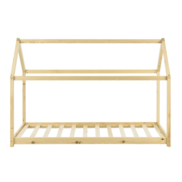 Kinderbed Netstal houten bed huisbed - verschillende kleuren en maten
