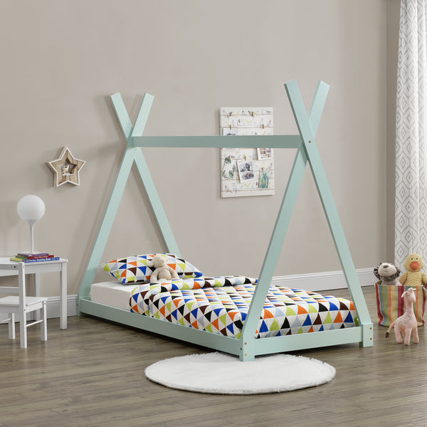 Juniorbed - Tipi met bedbodem verschillende maten en kleuren