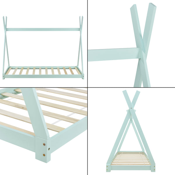 Juniorbed - Tipi met bedbodem verschillende maten en kleuren