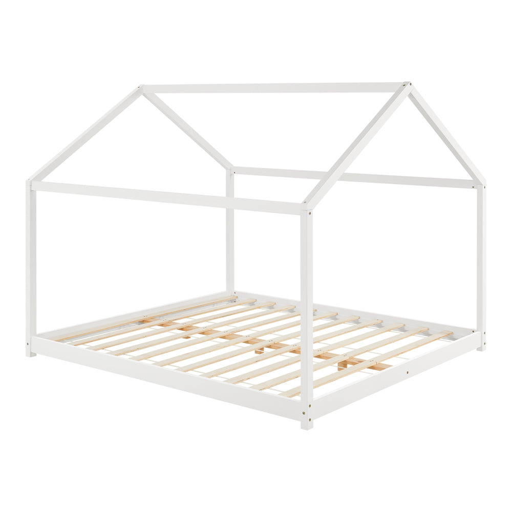 Kinderbed Cerro in versch. maten Wit [en.casa] - premiumXL