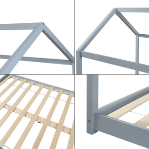 [en.casa] [neu.haus] Kinderbed Cerro huisbed met matras en bedbodem - 8 varianten