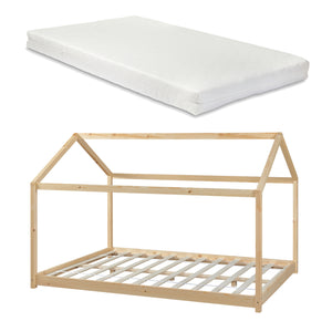 [en.casa] [neu.haus] Kinderbed Cerro huisbed met matras en bedbodem - 8 varianten