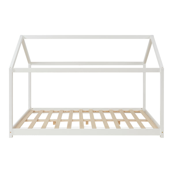 [en.casa] Kinderbed Cerro twijfelaar huisbed met matras - 4 varianten
