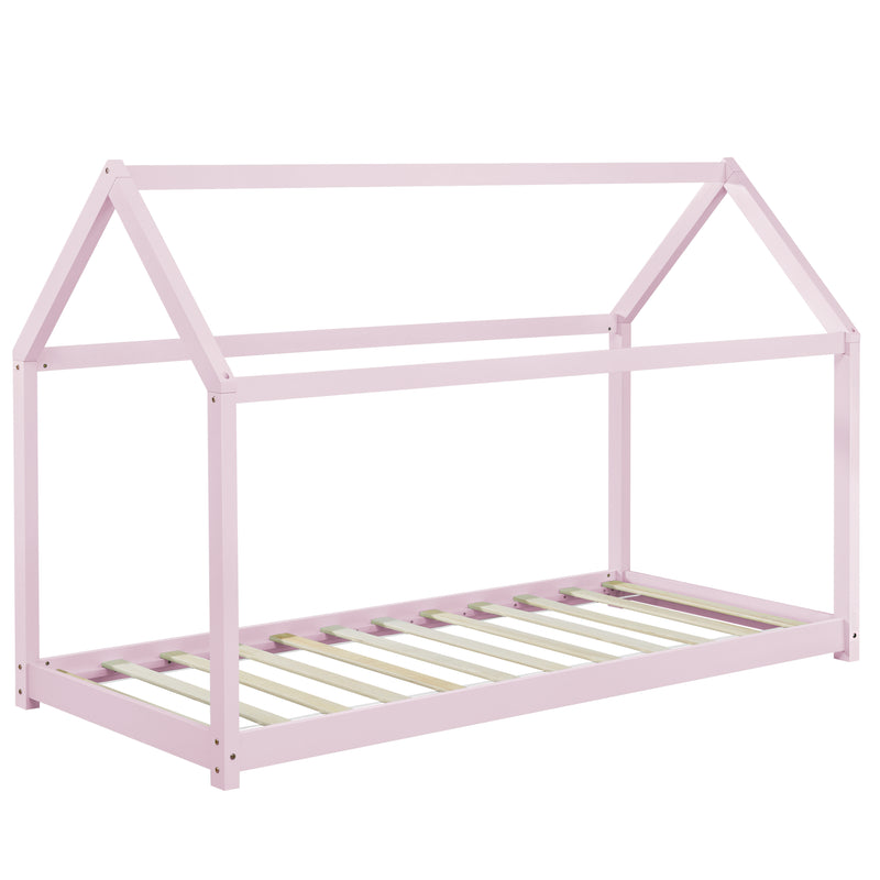 Maatschets Kinderbed huisbed 200x90 met matras - verschillende kleuren