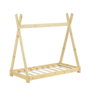 Kinderbed Onejda Tipi grenen met bedbodem - 6 varianten