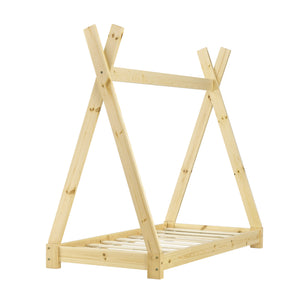 Kinderbed Onejda Tipi grenen met bedbodem - 6 varianten