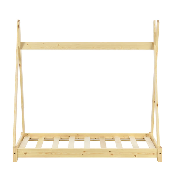 Kinderbed Onejda Tipi grenen met bedbodem - 6 varianten