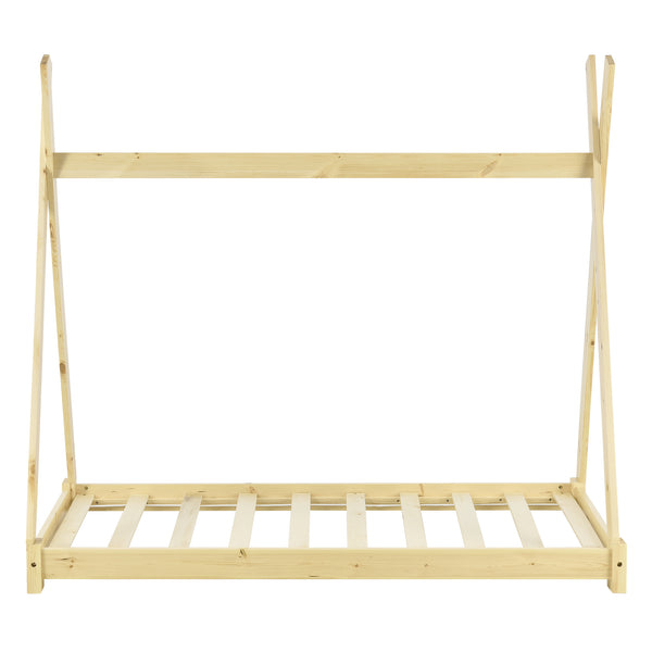 Kinderbed Onejda Tipi grenen met bedbodem - 6 varianten