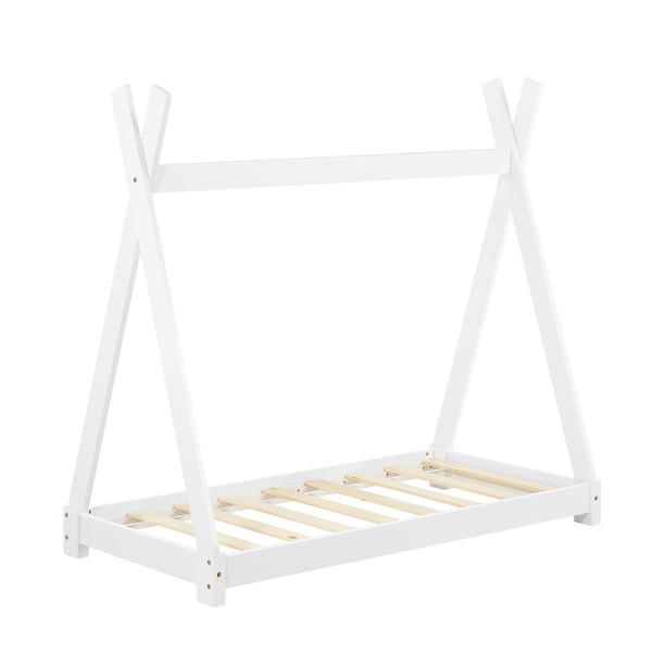 Kinderbed Onejda Tipi grenen met bedbodem - 6 varianten