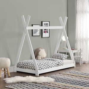 Kinderbed Onejda Tipi grenen met bedbodem - 6 varianten