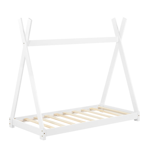 Kinderbed Onejda Tipi grenen met bedbodem - 6 varianten