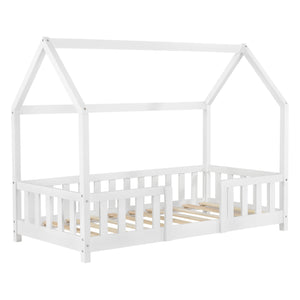 Kinderbed Sisimiut met uitvalbeveiliging en bedbodem [en.casa]