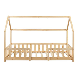 Kinderbed Sisimiut met uitvalbeveiliging en bedbodem [en.casa]