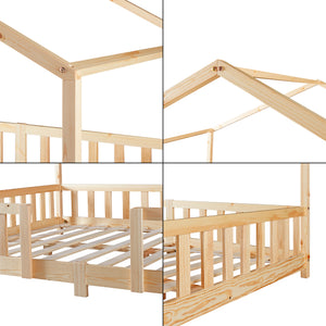 Kinderbed Treviolo huisbed [en.casa]