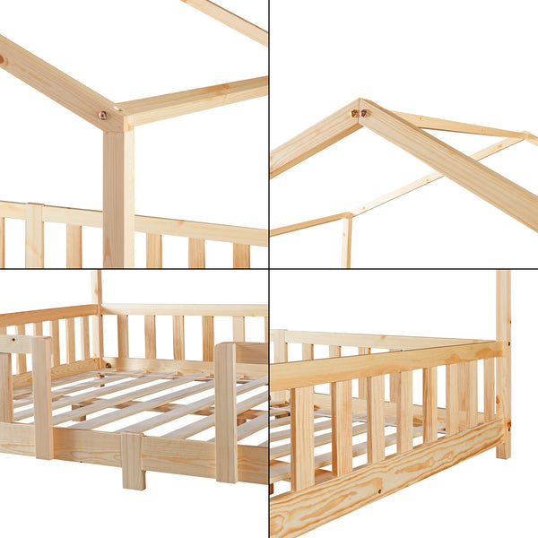 Kinderbed Treviolo huisbed [en.casa]