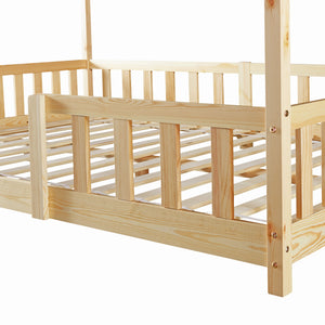 Kinderbed Treviolo huisbed [en.casa]