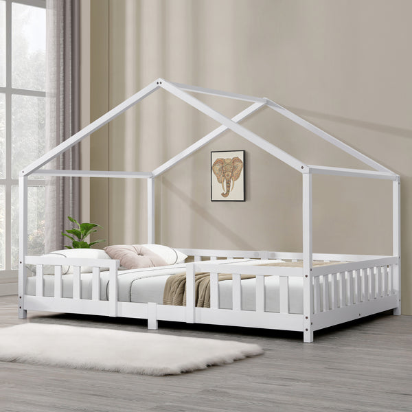 Kinderbed Treviolo huisbed [en.casa]