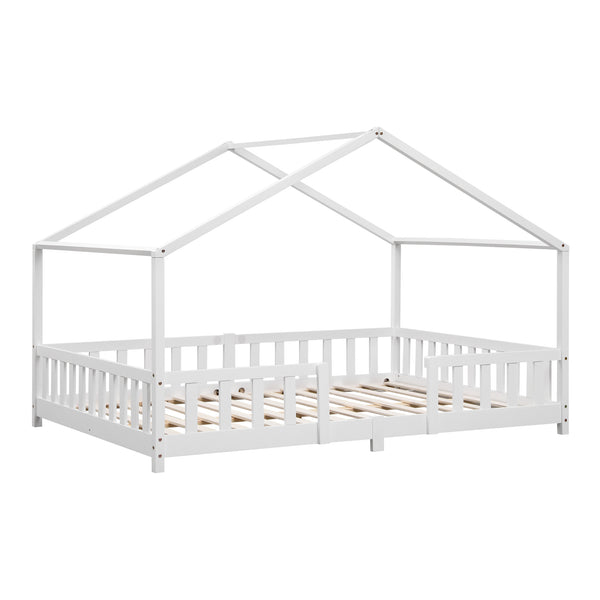 Kinderbed Treviolo huisbed [en.casa]