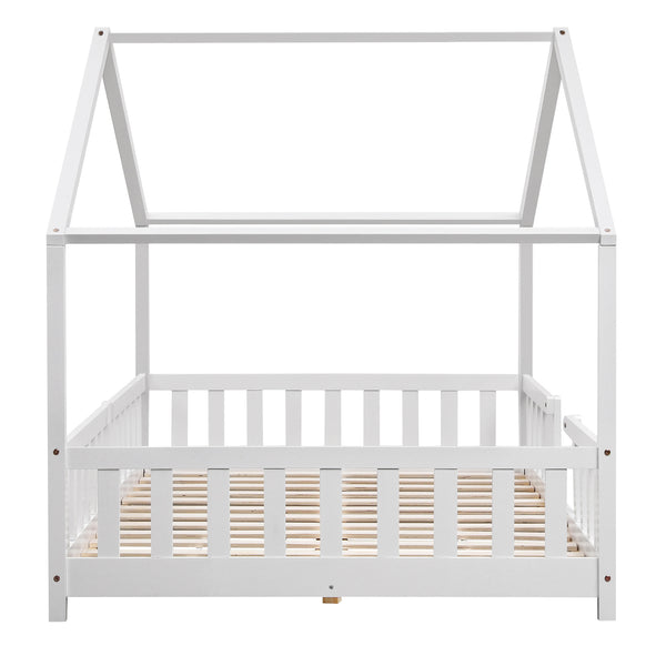 Kinderbed Treviolo huisbed [en.casa]