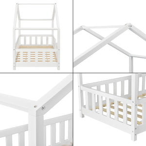 Kinderbed Treviolo huisbed [en.casa]