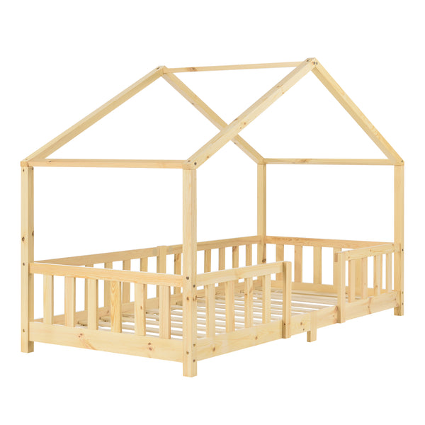 Kinderbed Treviolo huisbed [en.casa]