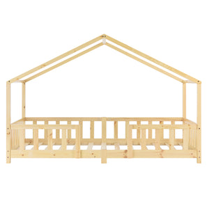 Kinderbed Treviolo huisbed [en.casa]