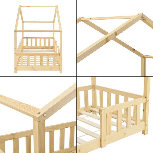 Kinderbed Treviolo huisbed [en.casa]