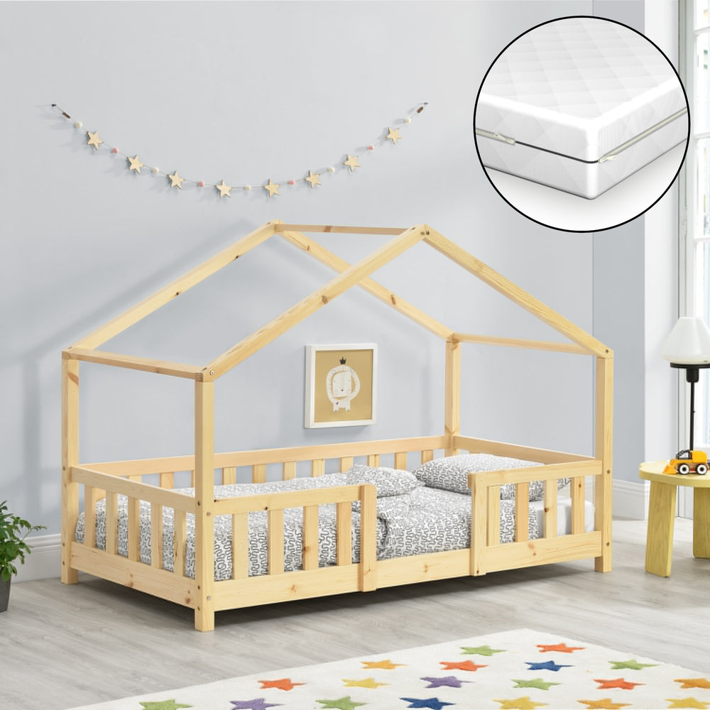 Kinderbed Treviolo met koudschuimmatras [en.casa] - premiumXL