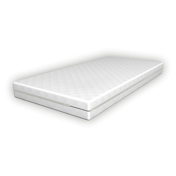 Kinderbed Treviolo met uitvalbeveiliging en matras [en.casa]