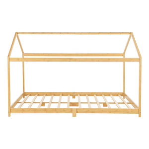 [neu.haus] Kinderbed Vindafjord huisbed met matras bamboe - 7 varianten