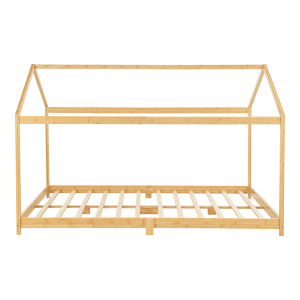 [neu.haus] Kinderbed Vindafjord huisbed met matras bamboe - 7 varianten