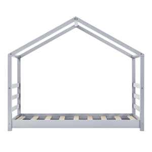 Kinderbed Vardo grenen bed huisbed met bedbodem - verschillende maten en kleuren
